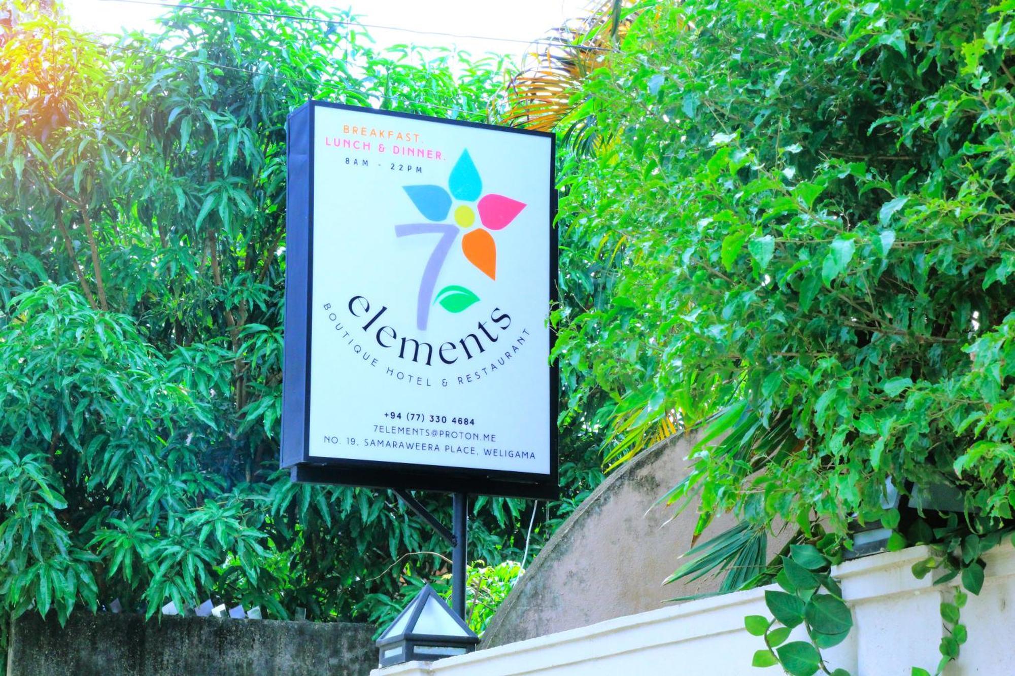 7Elements - Boutique Hotel & Restaurant Weligama Exterior photo